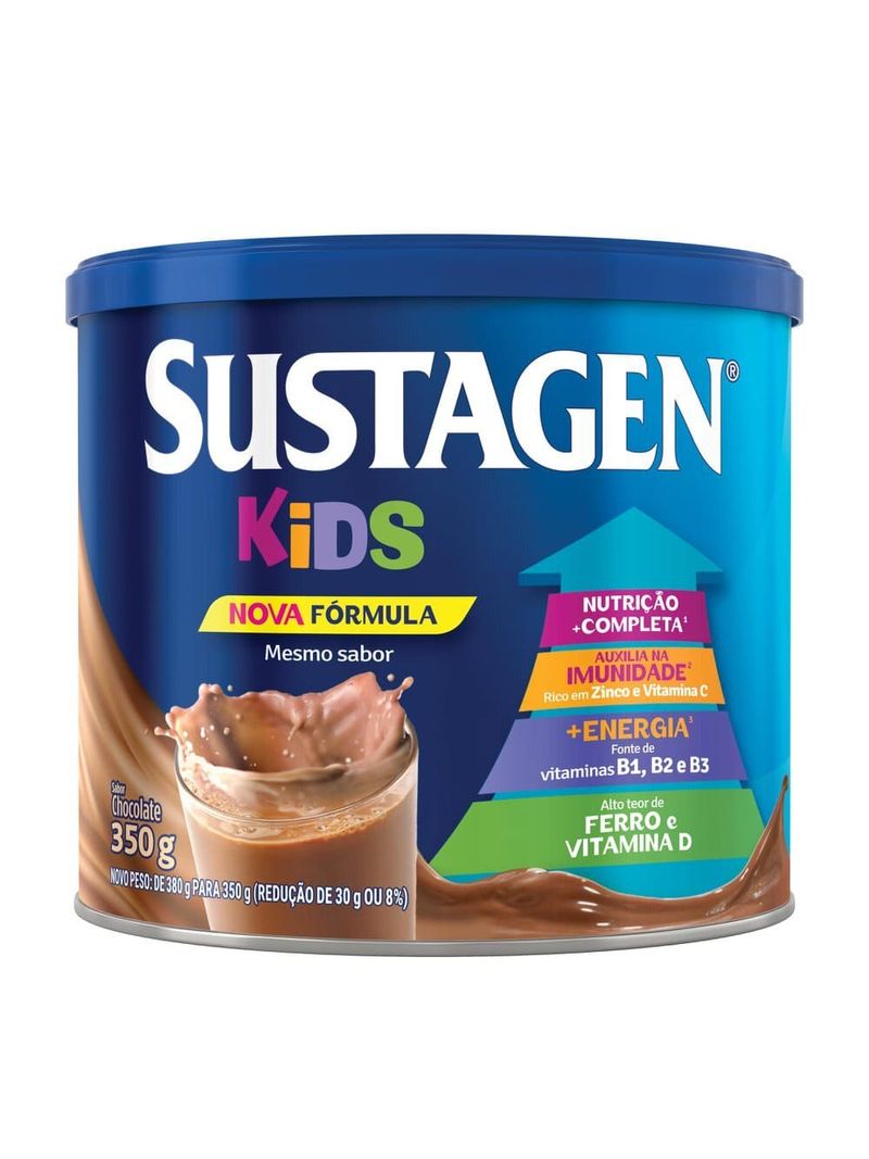 Complemento-Alimentar-Sustagen-Kids-Sabor-Chocolate---Lata-380g