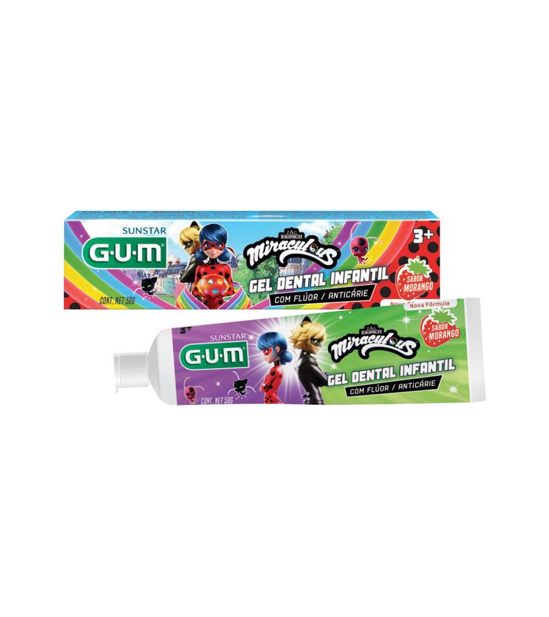 Gel-Dental-Gum-Miraculous-50gr-Morango