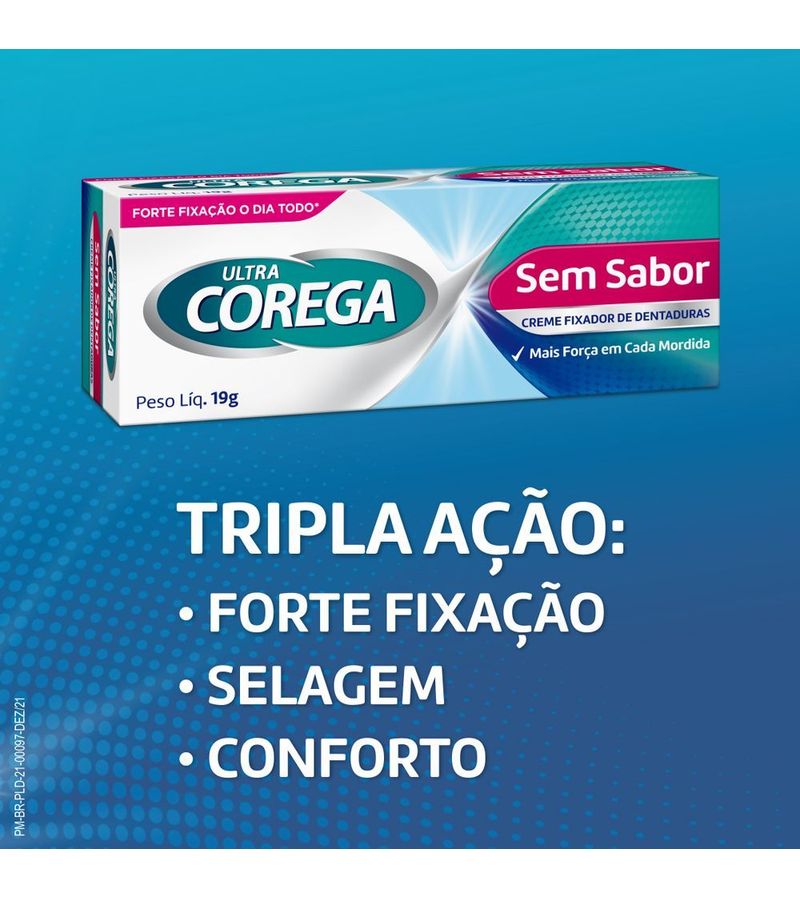 Ultra-Corega-Creme-Fixador-De-Dentadura-Com-Bico-De-Precisao-Sem-Sabor--19-20g