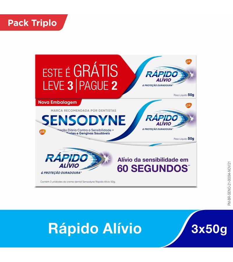 Sensodyne-Rapido-Alivio---Kit-De-Creme-Dental-Alivio-Para-Dentes--Sensiveis-Com-3-Unidades-De-50g