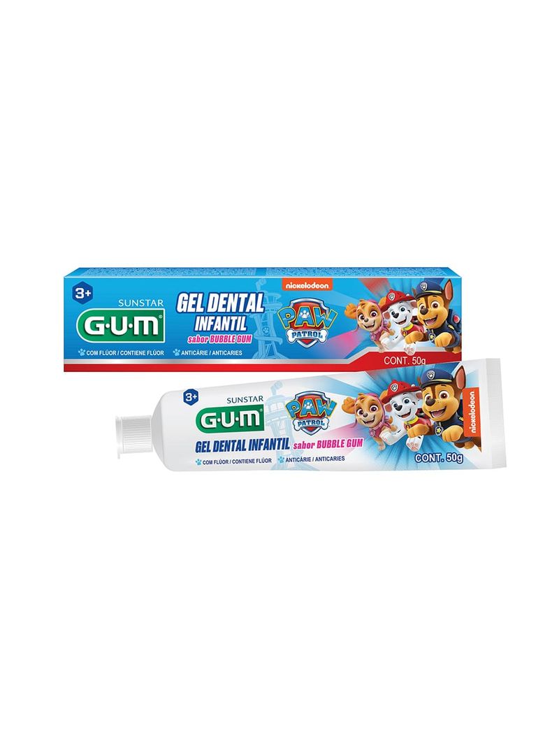 Gel-Dental-Gum-Patrulha-Canina-50gr-Com-Fluor