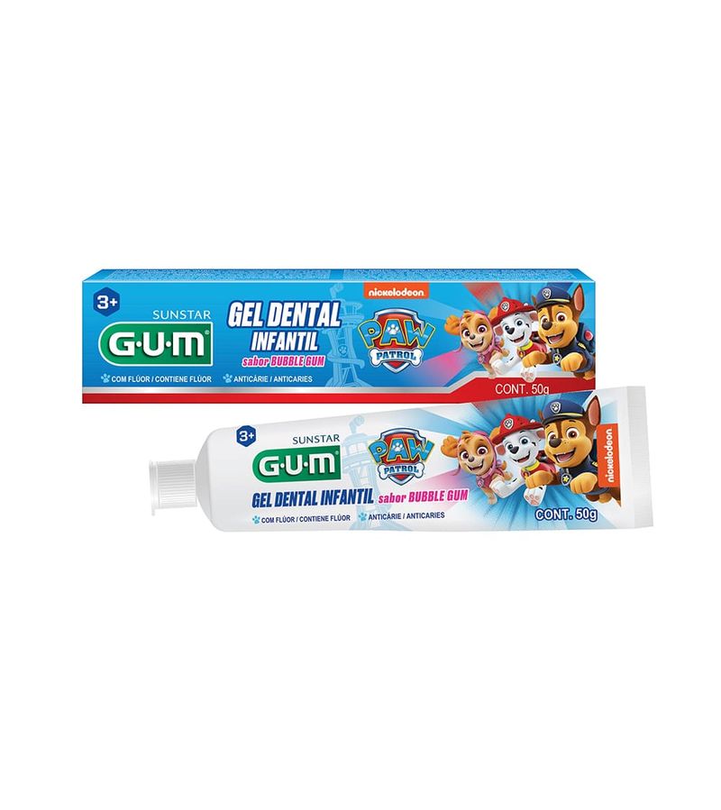 Gel-Dental-Gum-Patrulha-Canina-50gr-Com-Fluor