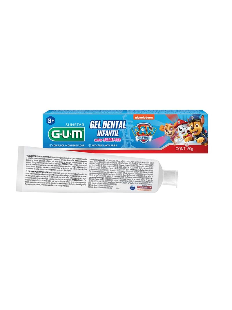 Gel-Dental-Gum-Patrulha-Canina-50gr-Com-Fluor