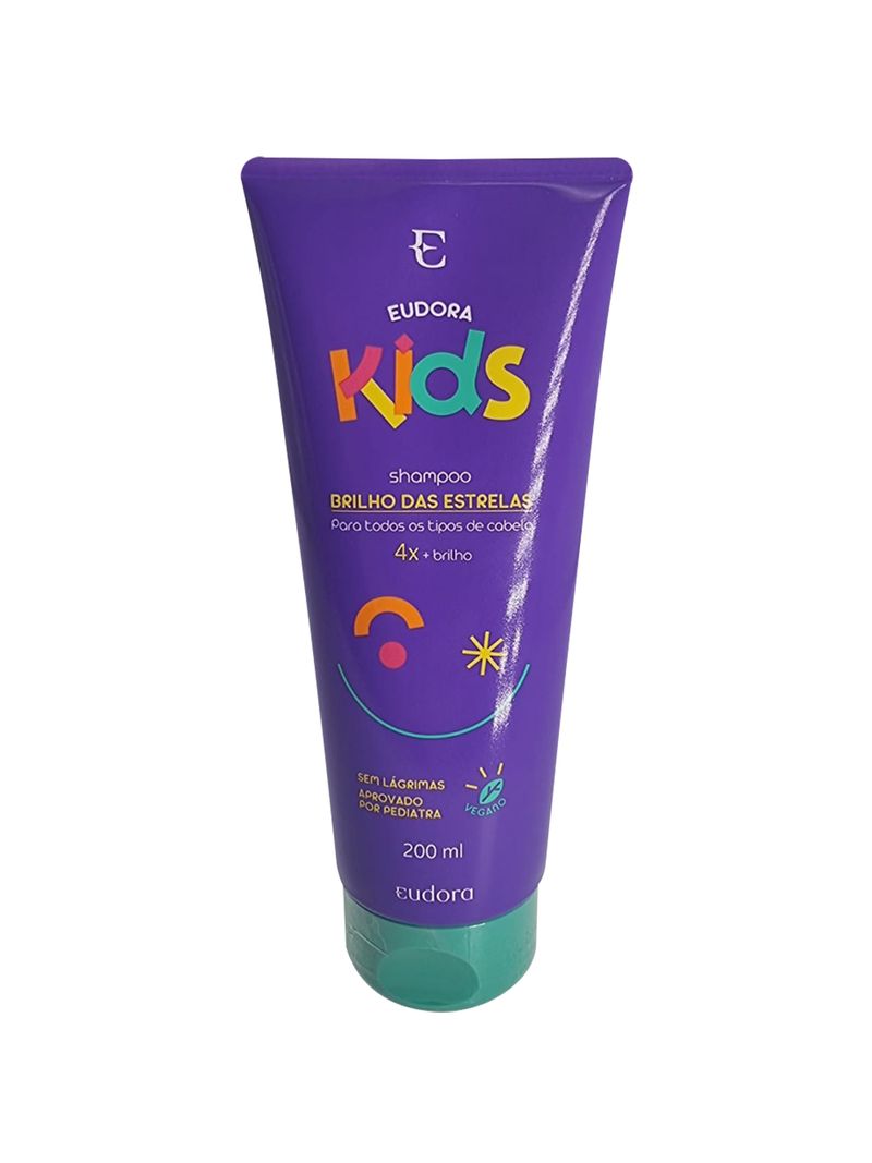 Shampoo-Eudora-Kids-200ml-Brilho-Das-Estrelas