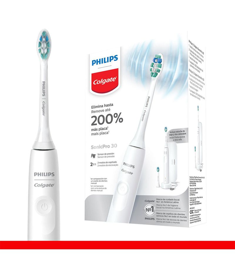 Escova-Dental-Colgate-Eletronica-Sonic-Pro-30-Com-2-Refil