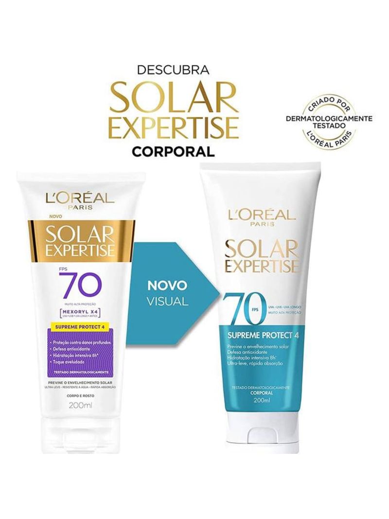 Protetor-Solar-Loreal-Expertise-Fps70-Supreme-Protect-4-200ml