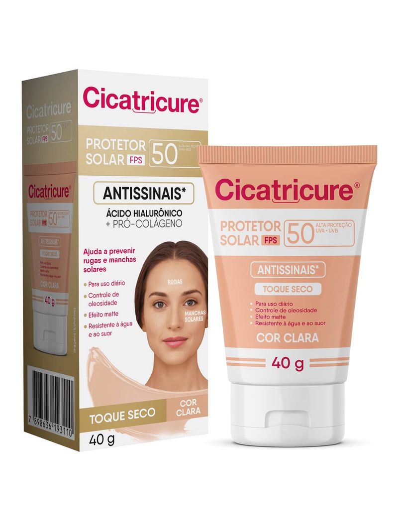 Cicatricure-Protetor-Solar-Antissinais-40gr-Fps50-Cor-Clara