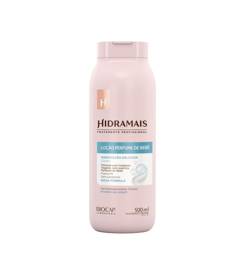 -Hidratante-Hidramais-500ml-Locao-Perfume-De-Bebe
