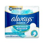 Protetor-Diario-Always-Com-120-Sem-Perfume-Sem-Abas-Especial