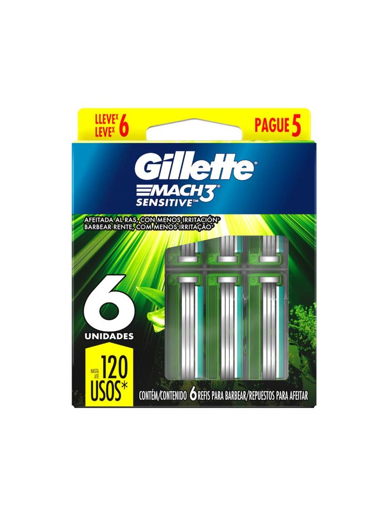 Lamina-Gillette-Mach3-Leve-6-Pague-5-Sensitive-Especial