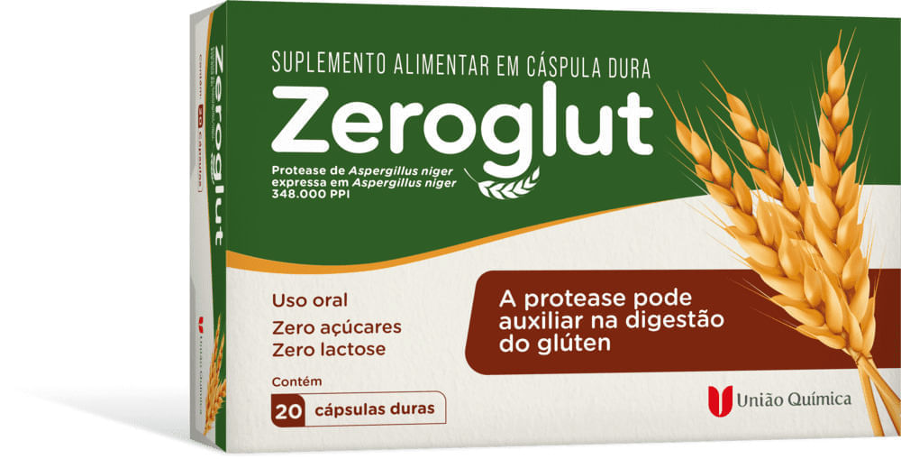 ZEROGLUT COM 20 CAPSULAS DURAS - Drogaria Catarinense