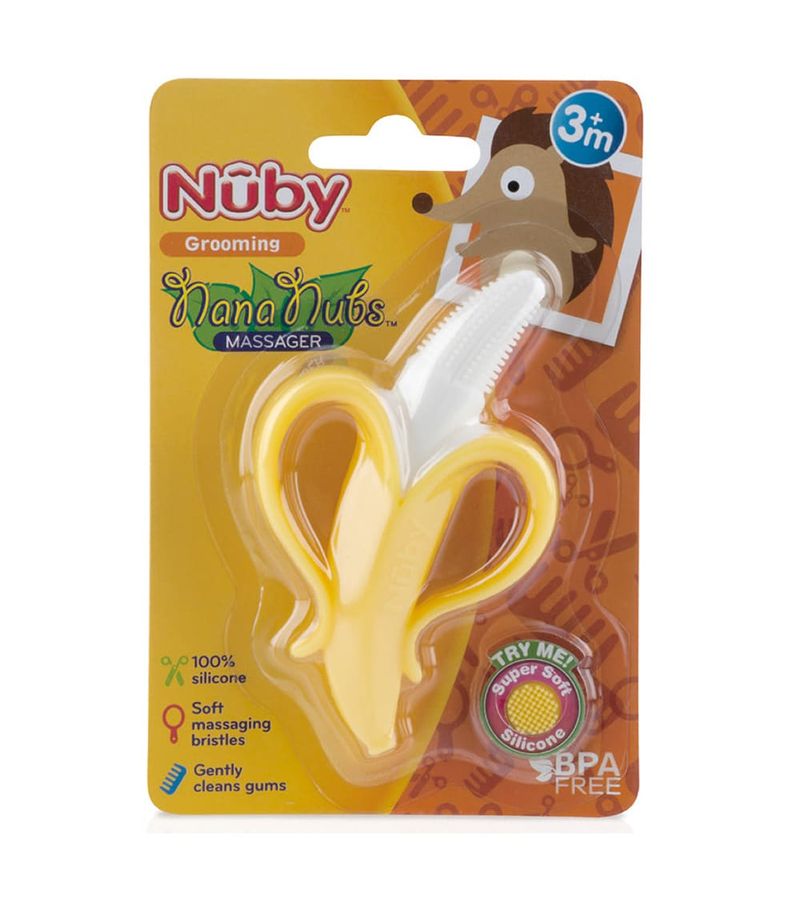 Massageador-Dental-Nuby-Banana