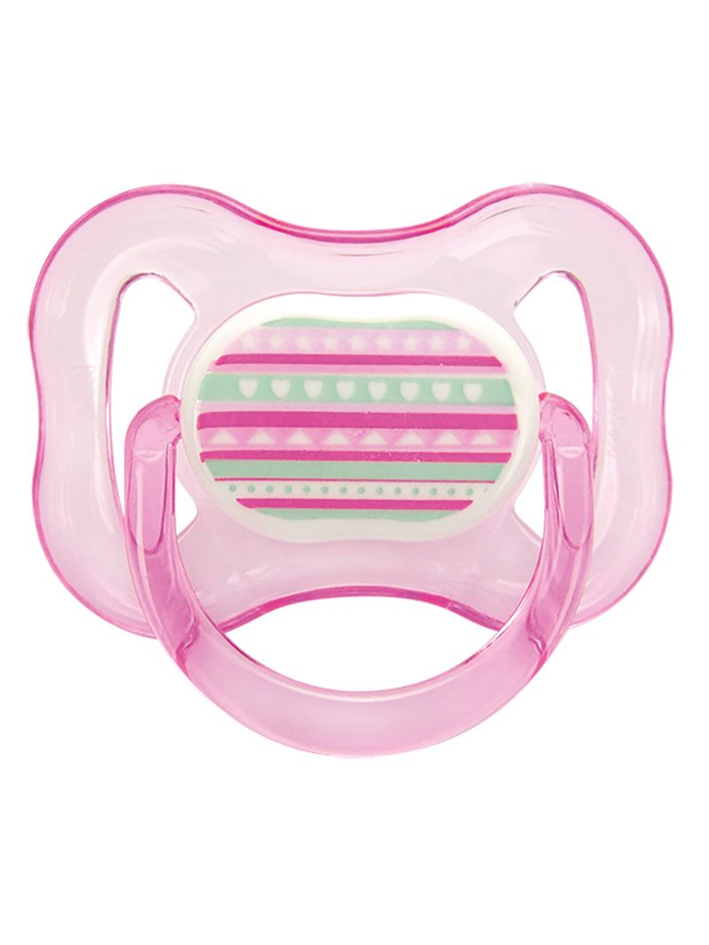Chupeta-Kuka-Color-Rosa-Bico-Ortodontico-Silicone-N.1-Ref.-2062