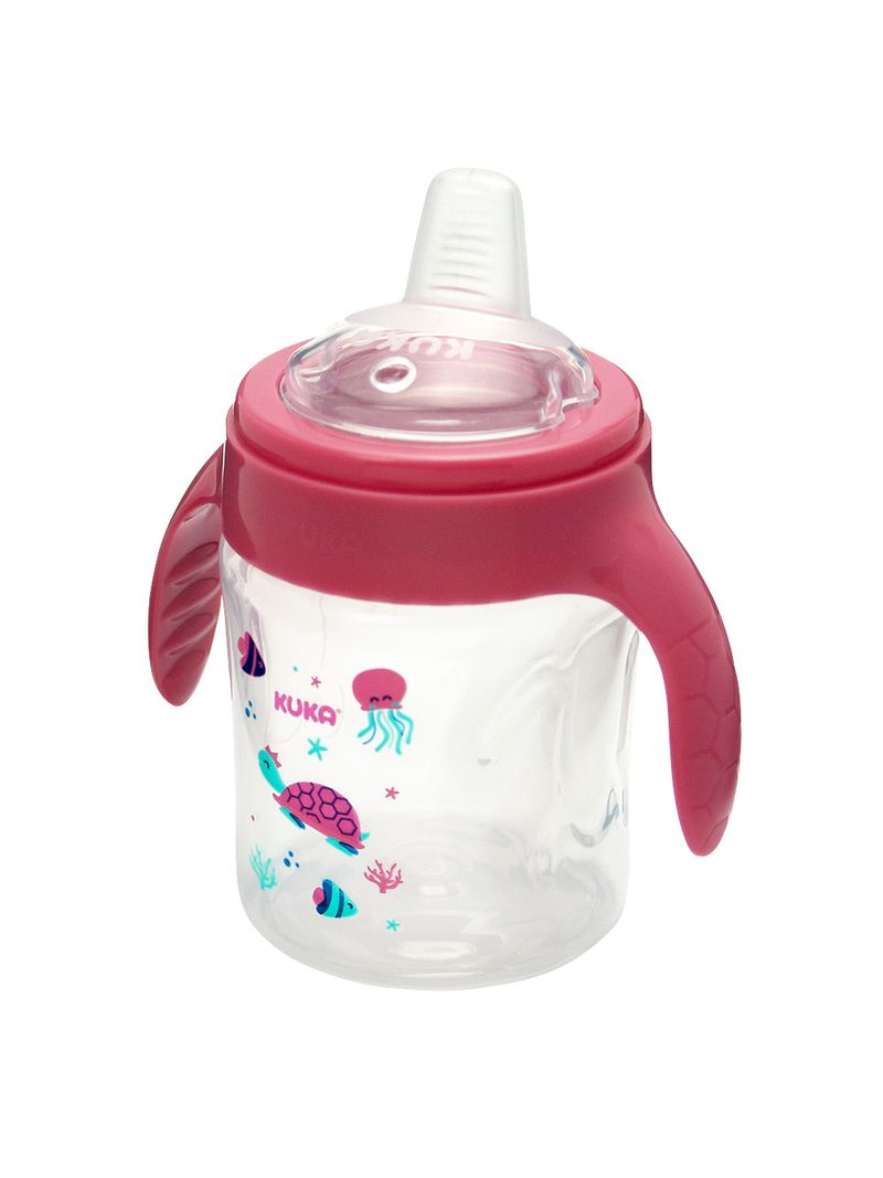 Copo-De-Treinamento-Kuka-200ml-Rosa