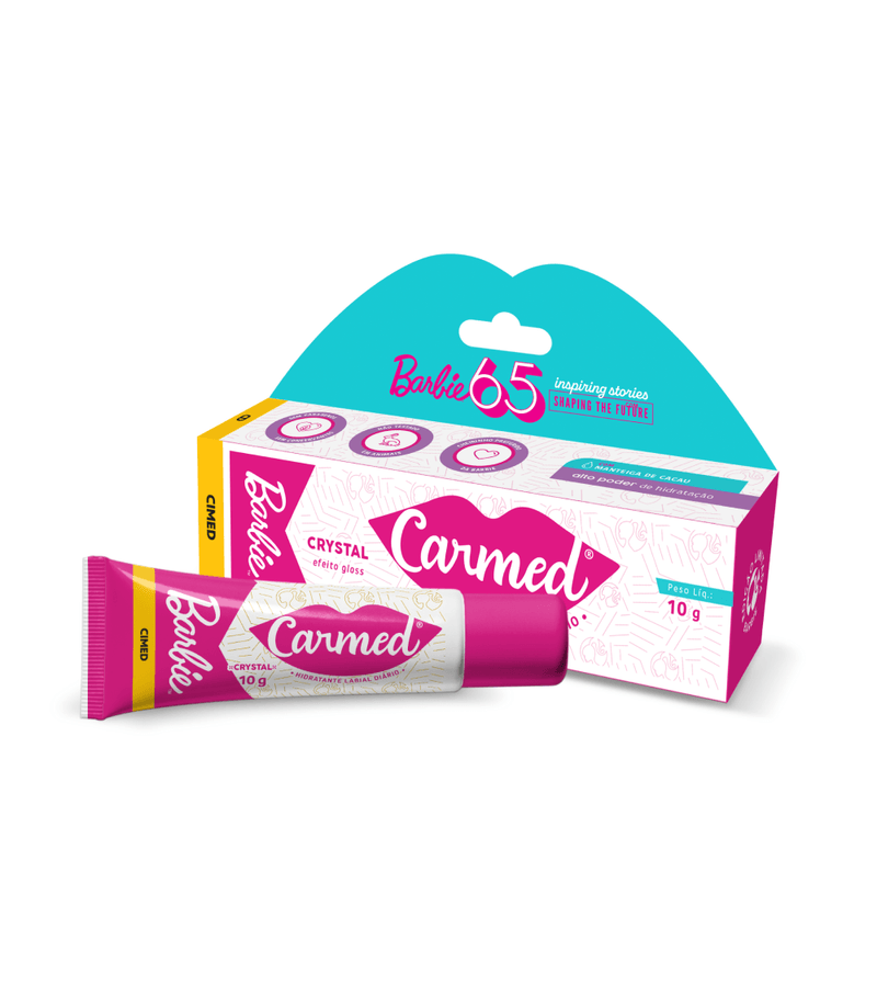 Protetor-Labial-Carmed-Barbie-10gr-Crystal