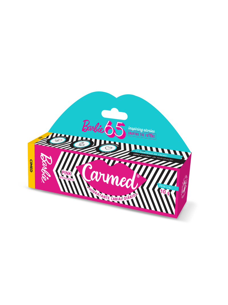 Protetor-Labial-Carmed-Barbie-10gr-Pink