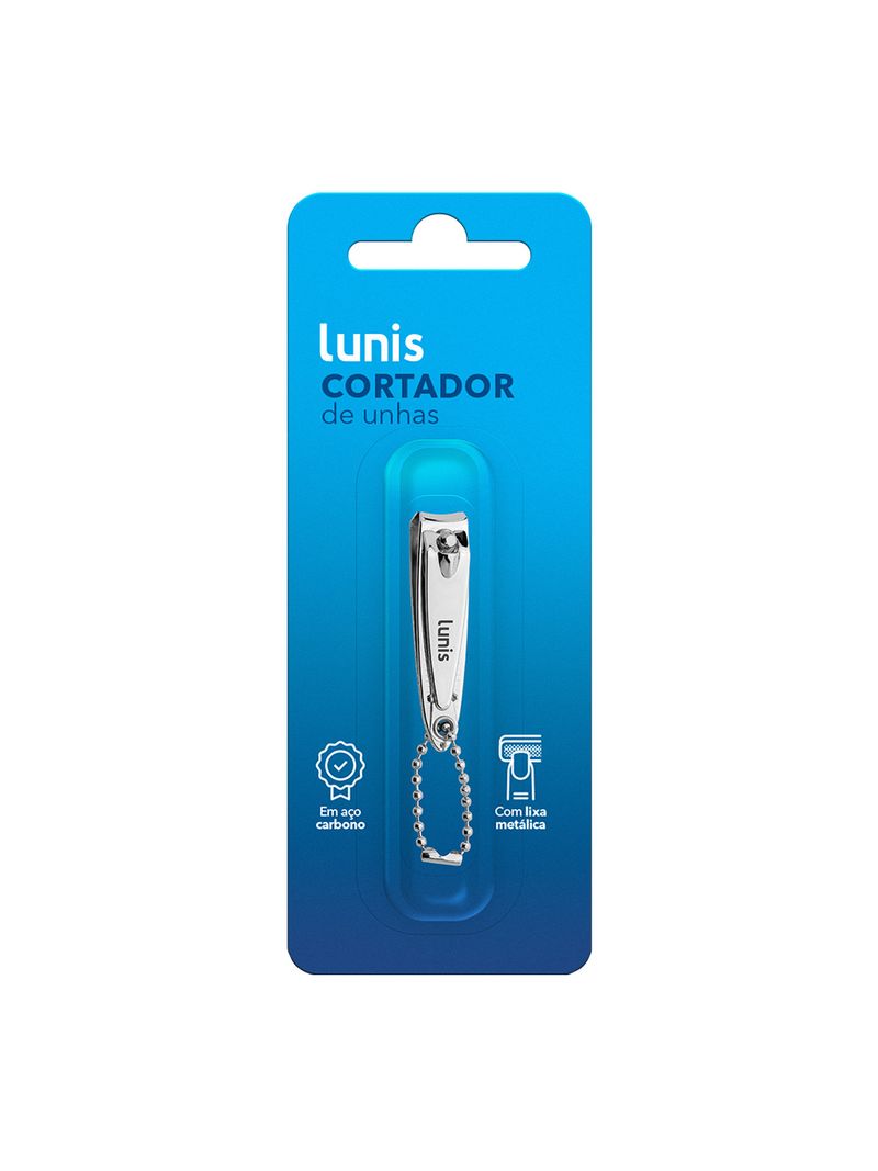 Cortador-De-Unhas-Lunis-Aco-Carbono-Pequeno