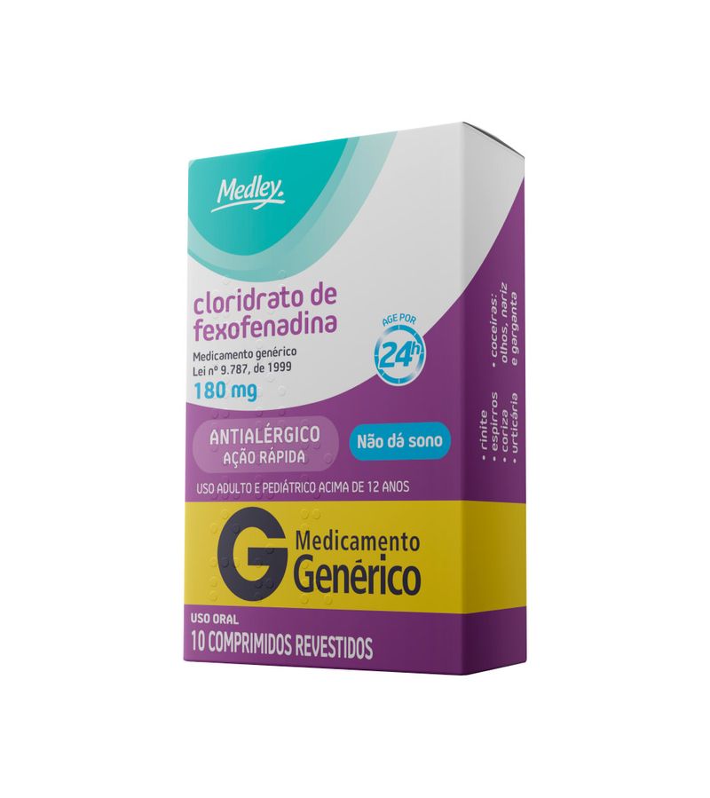 Fexofenadi-Medley-Com-10-Comprimidos-Revestidos-180mg-Generico