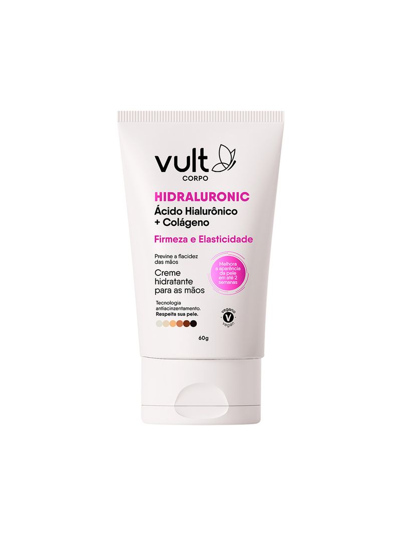 Creme-Para-As-Maos-Vult-Corpo-Hidraluronic-60gr-Firmeza-Elasticidade