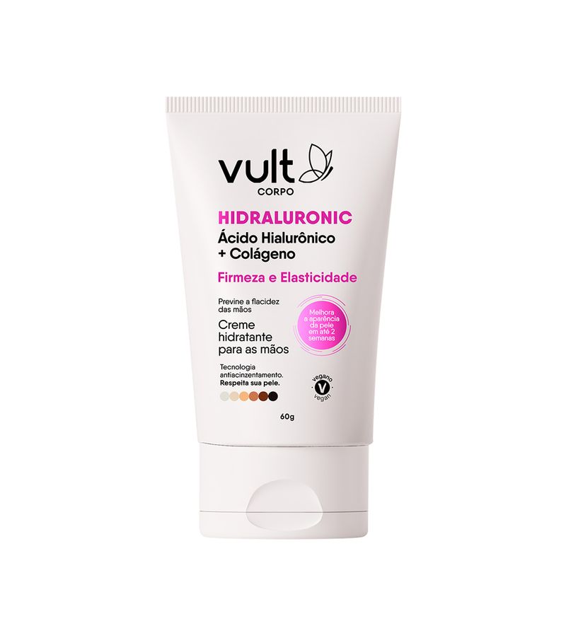 Creme-Para-As-Maos-Vult-Corpo-Hidraluronic-60gr-Firmeza-Elasticidade