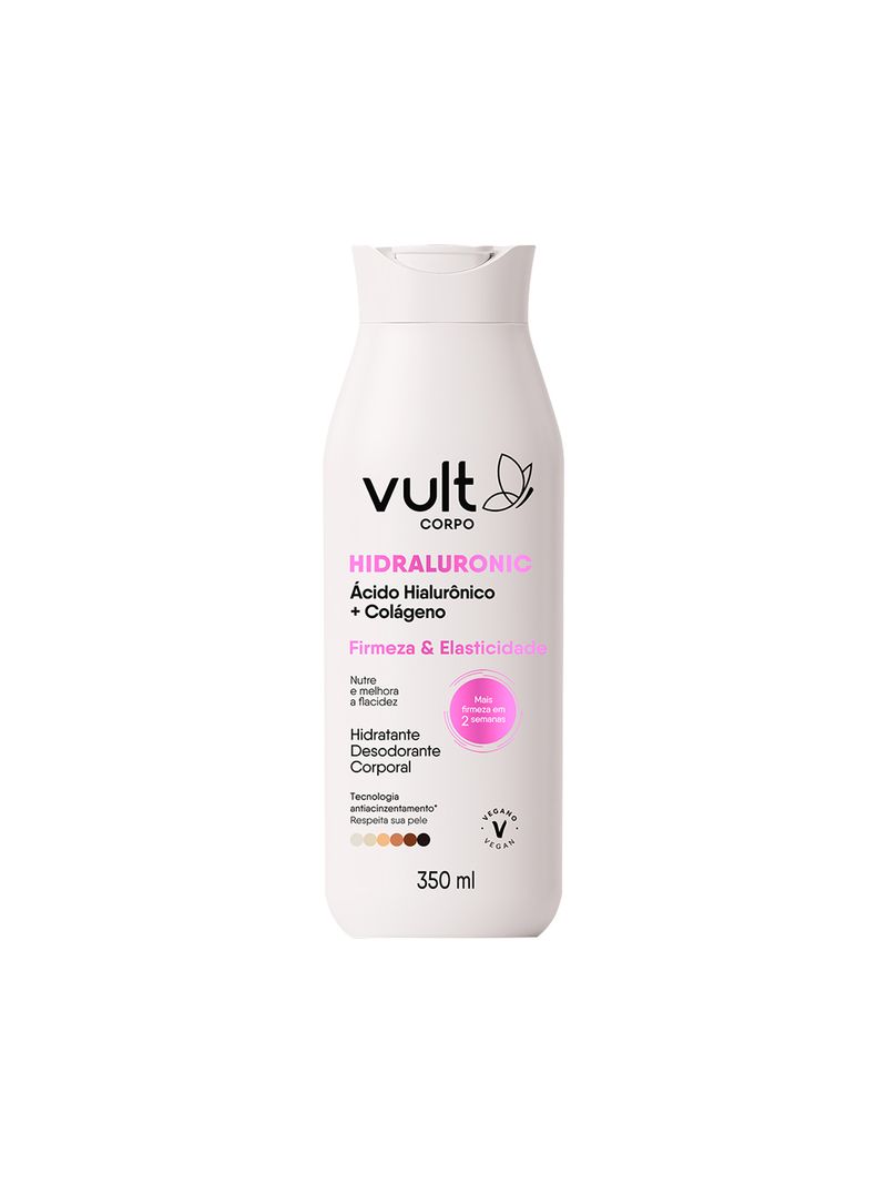 Hidratante-Vult-Corpo-Hidraluronic-350ml-Firmeza-Elasticidade