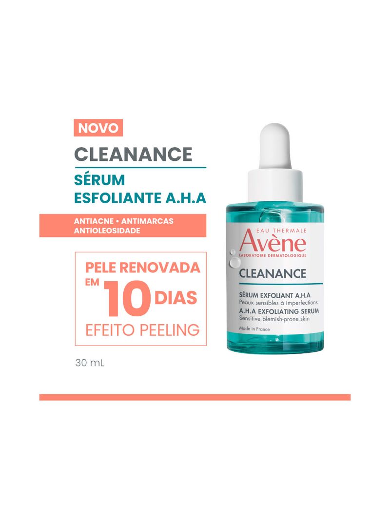 Avene-Cleanance-Esfoliante-A.h.a-30ml-Serum