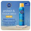 Protetor Solar Nivea Sun Protect E Toque Seco Fps50 Spray 200ml
