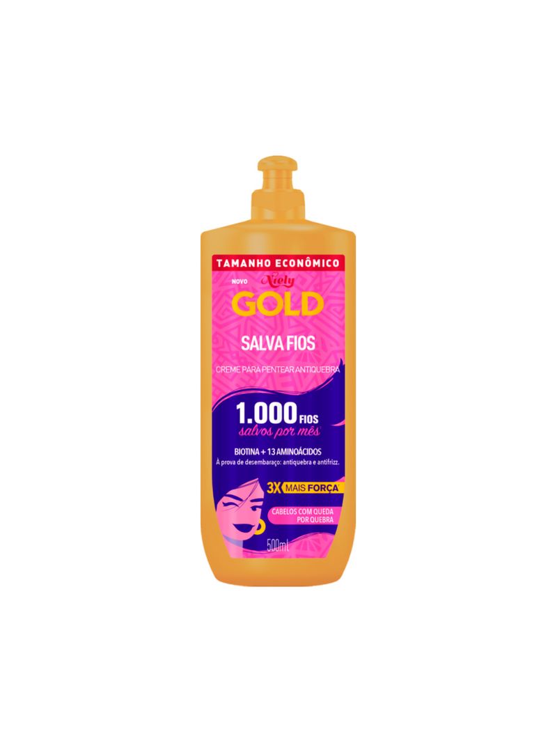 CREME-PARA-PENTEAR-NIELY-GOLD-SALVA-FIOS-500ML-ANTIQUEBRA
