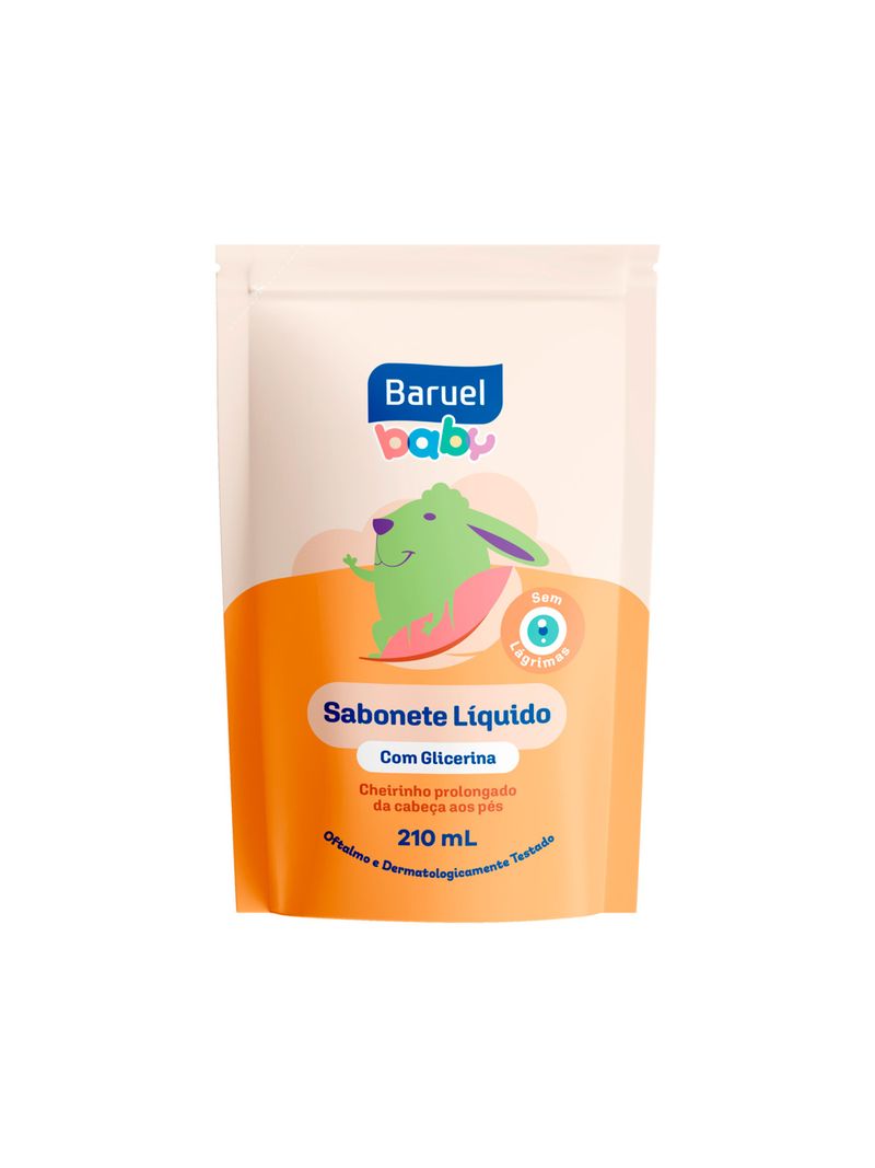 SABONETE-LIQUIDO-COM-GLICERINA-BARUEL-BABY-210ML-REFIL