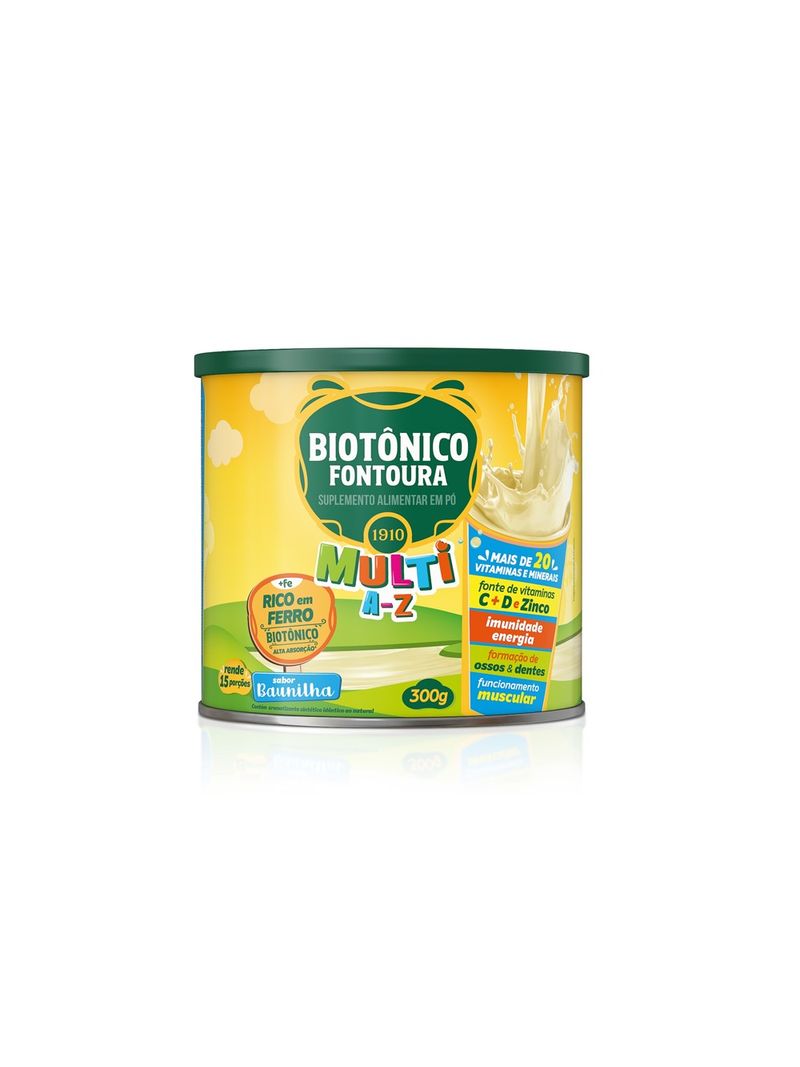 Suplemento-Alimentar-em-Po-Multi-A-Z-Baunilha-Biotonico-Fontoura-300g
