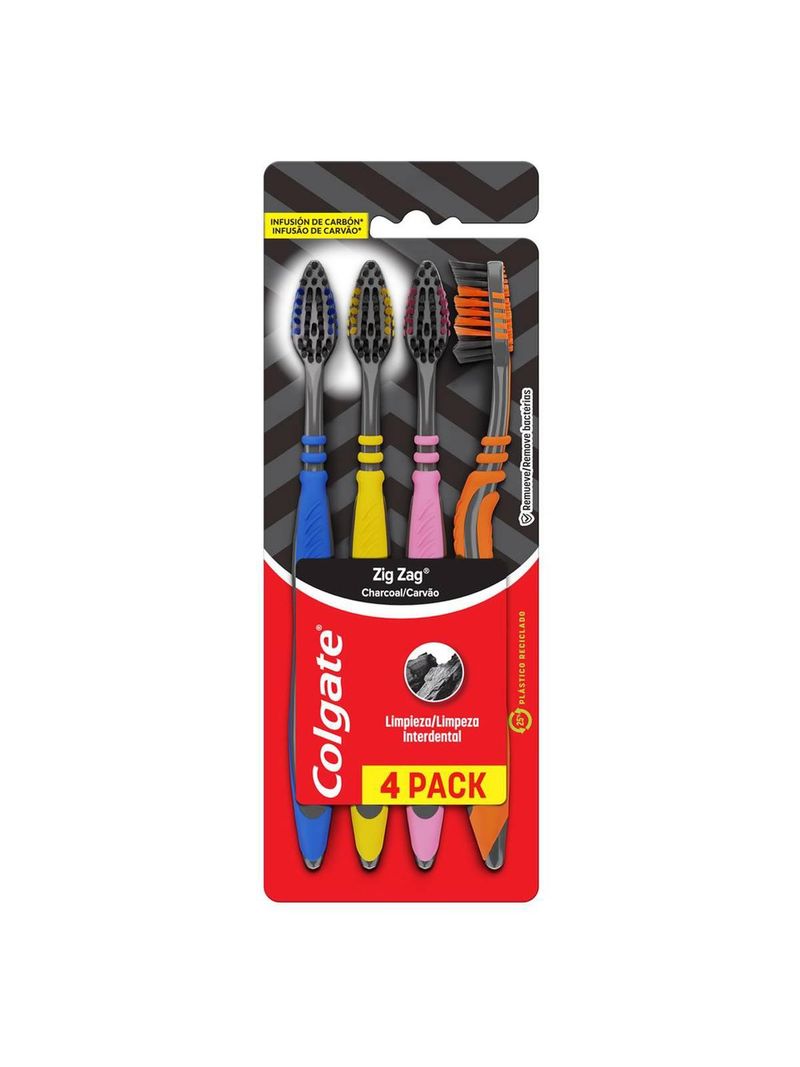 1---7509546080864-Escova-Dental-Colgate-ZigZag-Carvao-4-unid.
