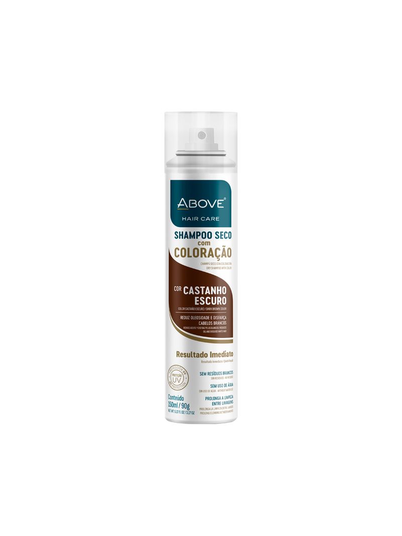 Shampoo-Seco-com-Coloracao-Cor-Castanho-Escuro-Above-Hair-Care-150ml