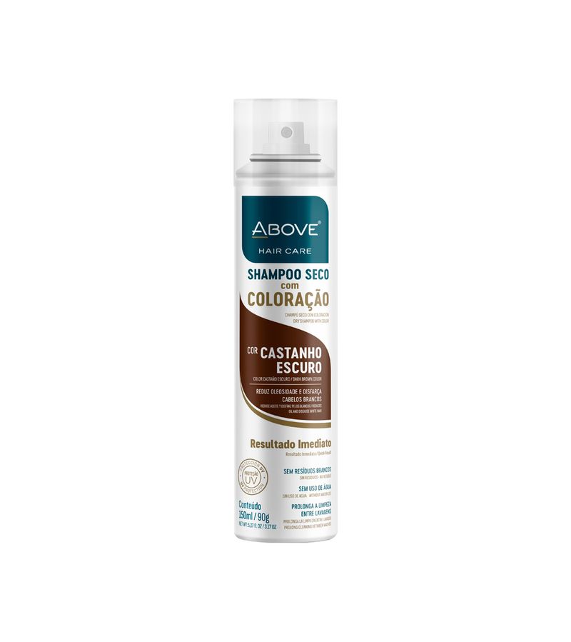 Shampoo-Seco-com-Coloracao-Cor-Castanho-Escuro-Above-Hair-Care-150ml