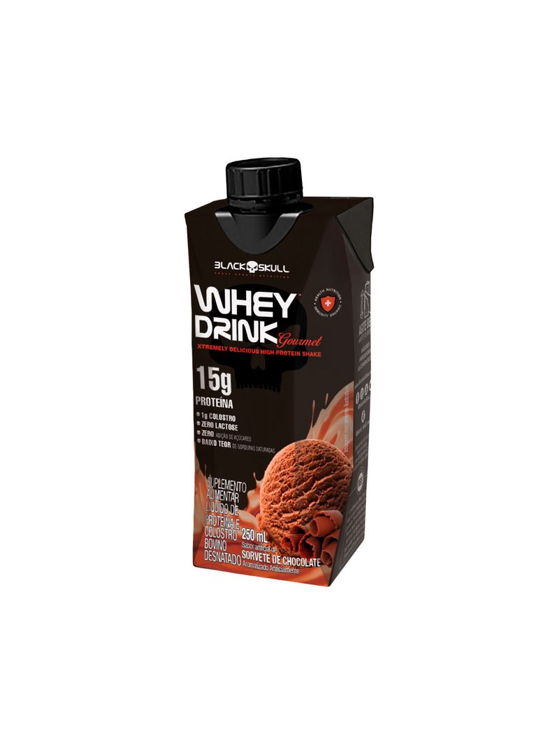 Suplemento-Alimentar-Liquido-de-Proteina-15g-de-Proteina-Sorvete-de-Chocolate-Black-Skull-Whey-Drink-Gourmet-250ml