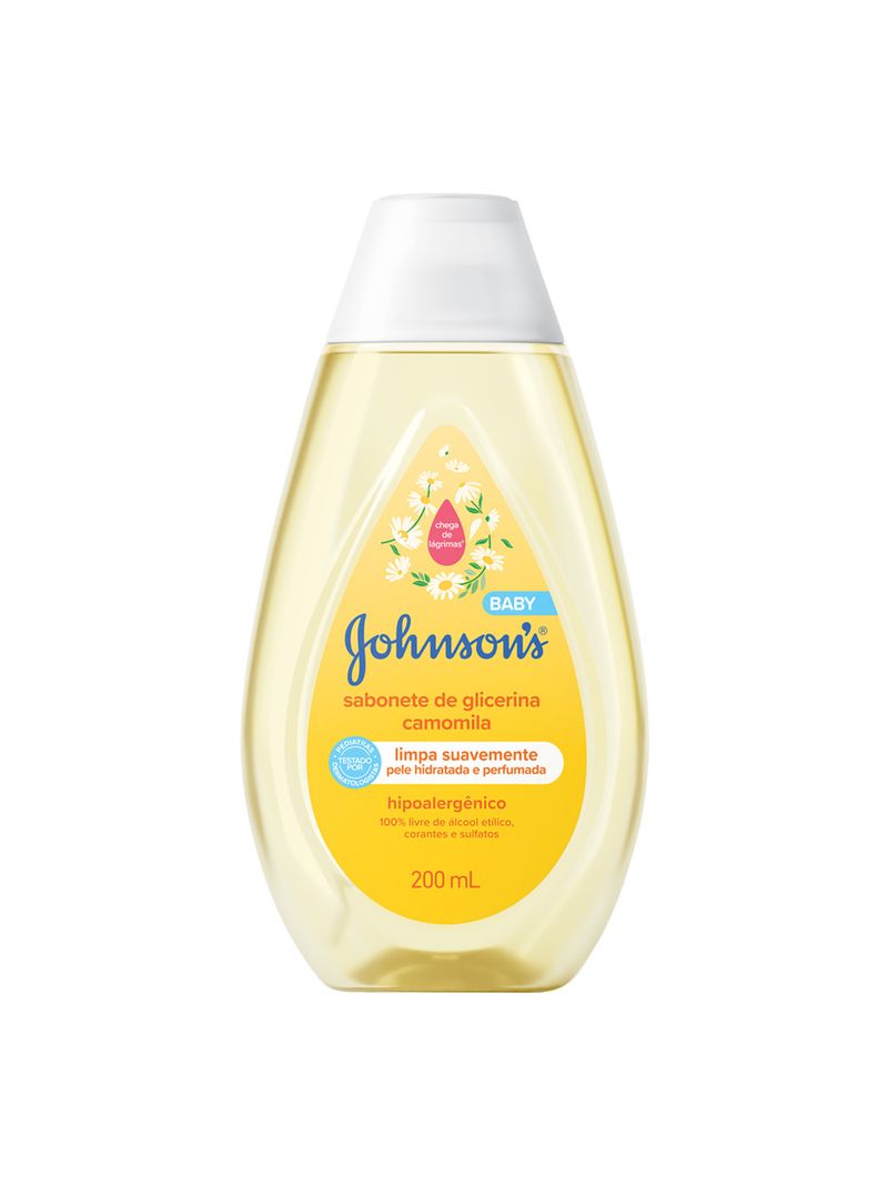 Sabonete-Johnson-Baby-Liquido-200ml-Com-Glicerina-Camomila
