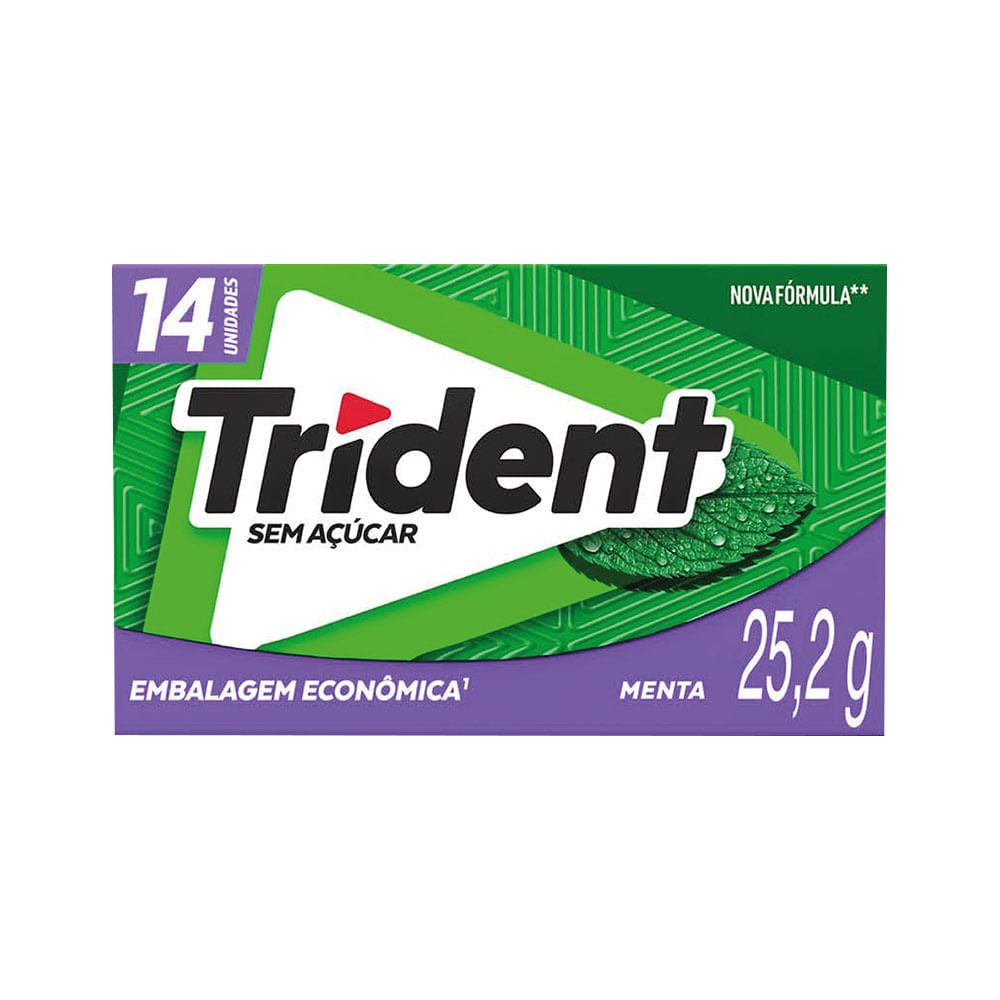 TRIDENT MENTA COM 14 - Drogaria Catarinense