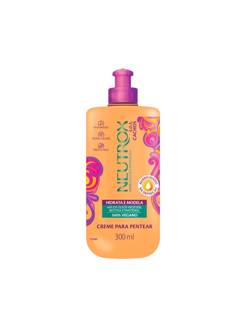 Creme-Para-Pentear-Neutrox-Hidratacao-Poderosa-300ml-Sos-Cachos