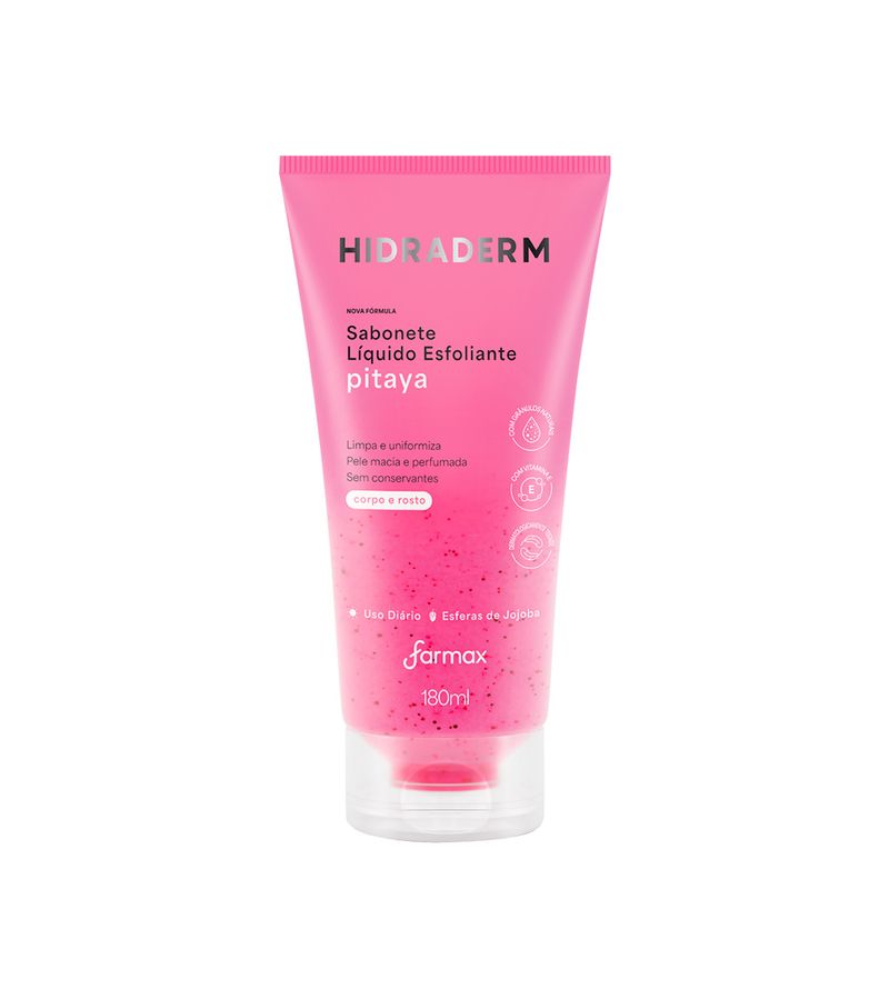 Sabonete-Liquido-Esfoliante-Hidraderm-Pitaya-180ml