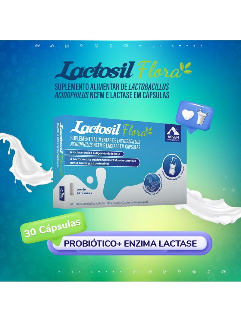 Lactosil-Flora-10000-Fcc-30-Capsulas