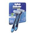 Aparelho Barbear Gillette Prestobarba3 Fresh Com 2