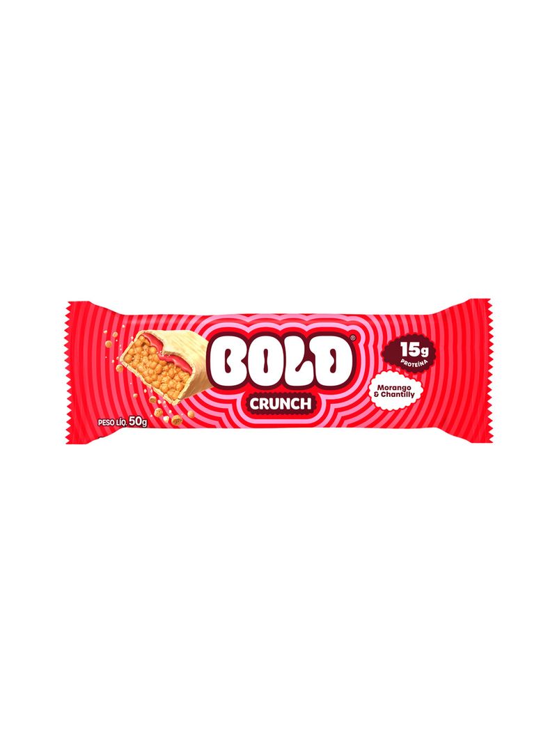Barra-De-Proteina-Bold-Crunch-Morango-E-Chantilly-50g