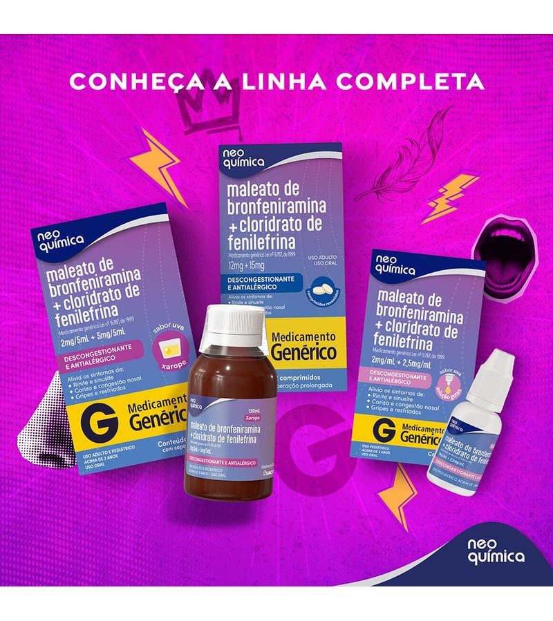 Maleato-De-Bronfeniramina-2mg-ml---Cloridrato-De-Fenilefrina-25mg-ml--20ml-Solucao-Gotas-Neo-Quimic
