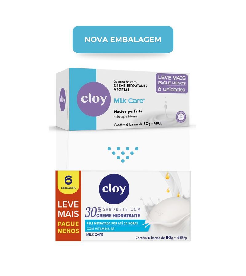 Sabonete-Cloy-Barra-Com-6x80gr-Leve---Pague---Milk-Care