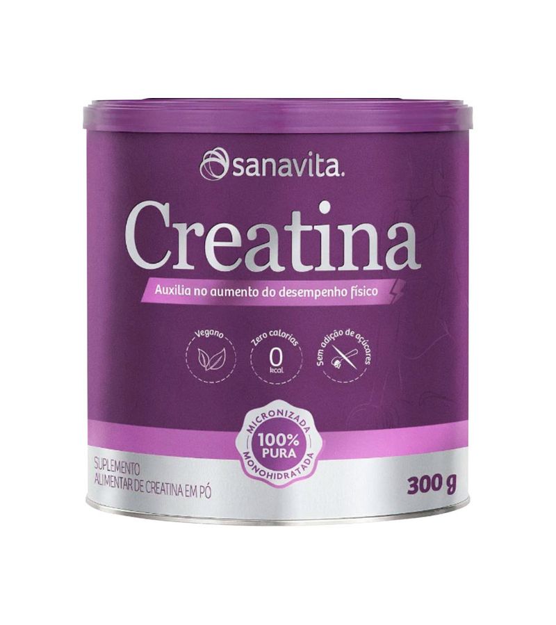 Suplemento-Em-Po-Sanavita-Creatina-100--Pura-Monohidratada-200g