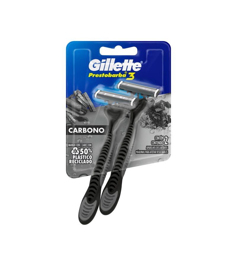 Aparelho-De-Barbear-Descartavel-Gillette-Prestobarba3-Carbono-Com-2-Unidades