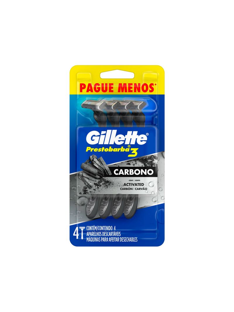 Aparelho-De-Barbear-Descartavel-Gillette-Prestobarba3-Carbono-Com-4-Unidades-Pague-Menos-Especial