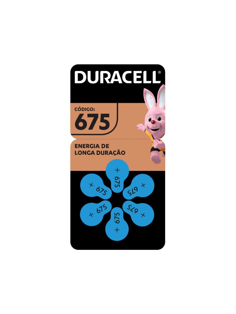Pilha-Para-Aparelho-Auditivo-Codigo-675-Duracell-Com-6-Unidades