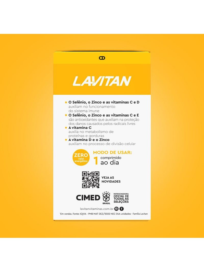 Multivitaminico_Lavitan_Imunidade_Cdzse_Com_30_Comprimidos