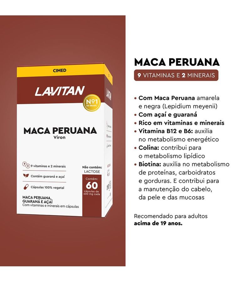 Maca-Peruana-Viron-Lavitan-Com-60-Comprimidos
