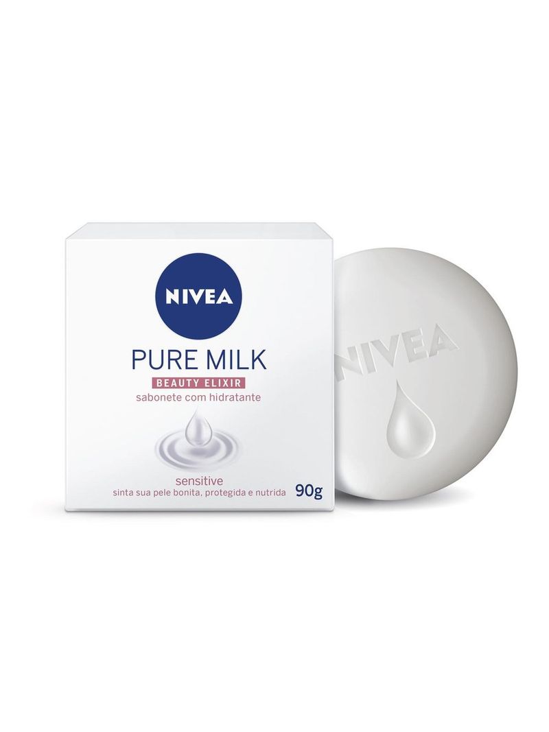 Sabonete-Nivea-Barra-Pure-Milk-90gr-Sensitive